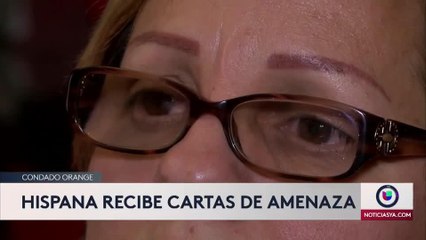 mujer hispana asegura temer por su vida luego de recibir constantemente cartas de amenaza