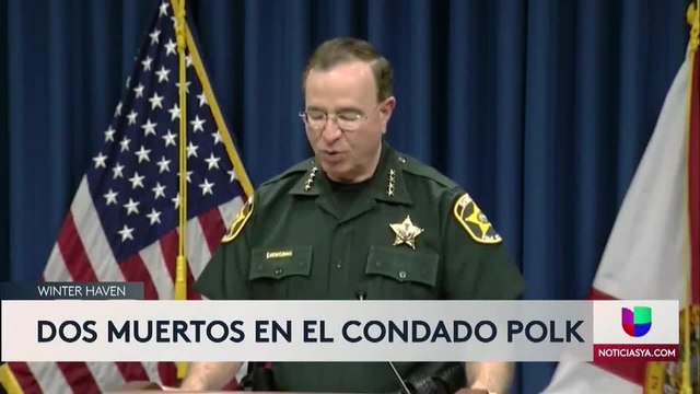 Autoridades del Condado Polk arrestaron a un hombre buscado por doble homicidio en Winter Haven