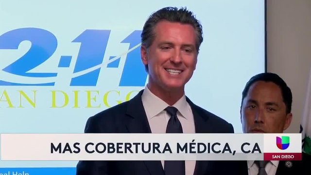 El gobernador Newsom visita centros de salud en San Diego