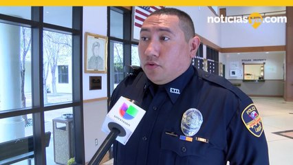 Arrestado por tratar de salvar a una mujer