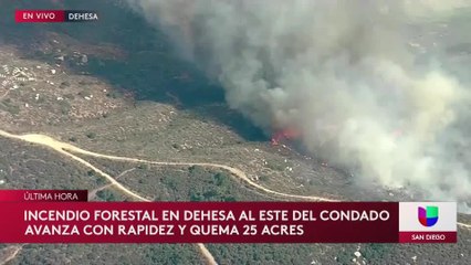 Incendio de 150 acres cerca del Casino Siquan