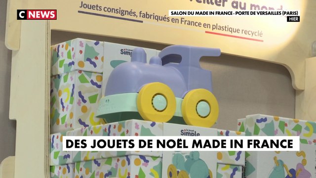 Des jouets de Noël made in France