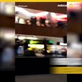 Se inunda centro comercial y tocan tema de Titanic