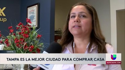 Tampa es la mejor ciudad en el país para comprar una casa por primera vez