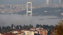 İstanbul'da sis yeniden etkili oldu, görüş mesafesi çok azaldı