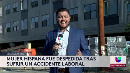Hispana fue despedida tras sufrir un accidente laboral