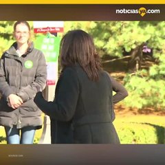 Interceptan paquete dirigido a la senadora Kamala Harris