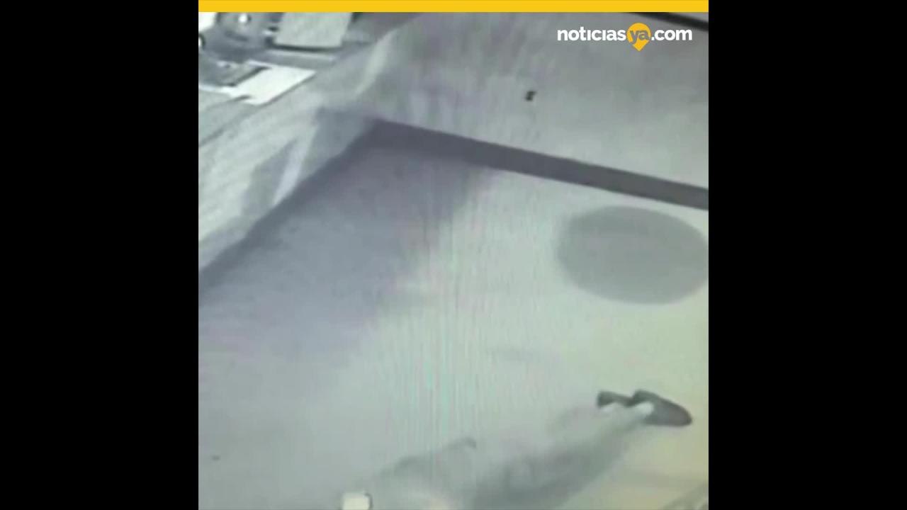 ladron golpeado