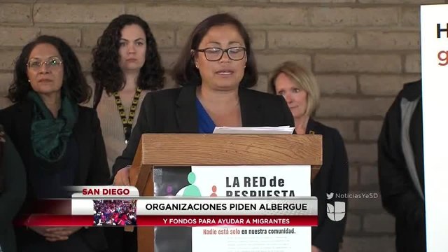 Solicitantes de asilo saturan albergues de San Diego