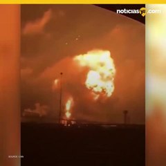 Incendio refiner%c3%ada en Filadelfia