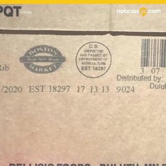 Retiran 80 toneladas de congelados Boston Market con materiales extraños