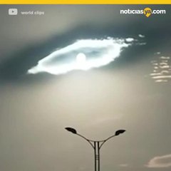 vislumbran ojo de dios en el cielo