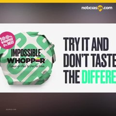 Hamburguesa vegana de Burger King