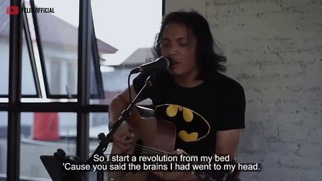 DONT LOOK BACK IN ANGER - OASIS [ LYRIC COVER ]