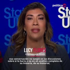 Lucy Flores sobre defensa de Biden