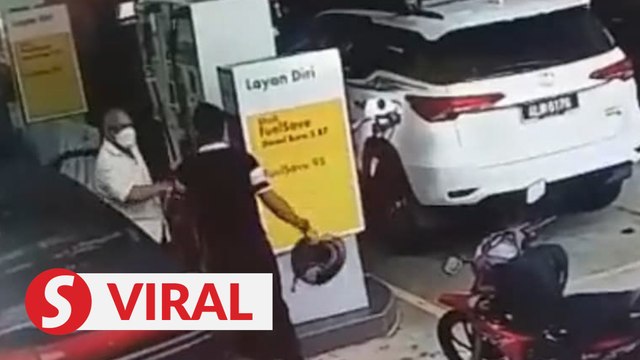 Motorcyclist nabbed for hitting senior citizen over petrol pump dispute