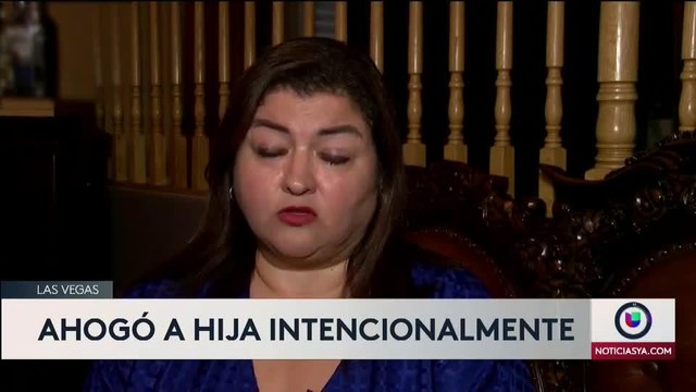 MADRE DE LAS VEGAS AHOGÓ A SU HIJA PKG