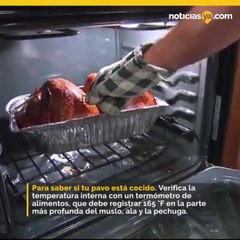 Consejos para un Día de Acción de Gracias libre de bacterias