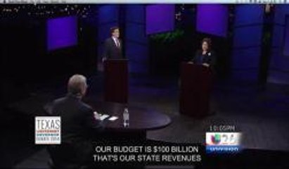 Debate entre candidatos al puesto de vice gobernador de Texas