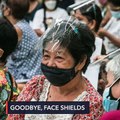 Philippines lifts face shield requirement in areas under Alert Levels 1-3
