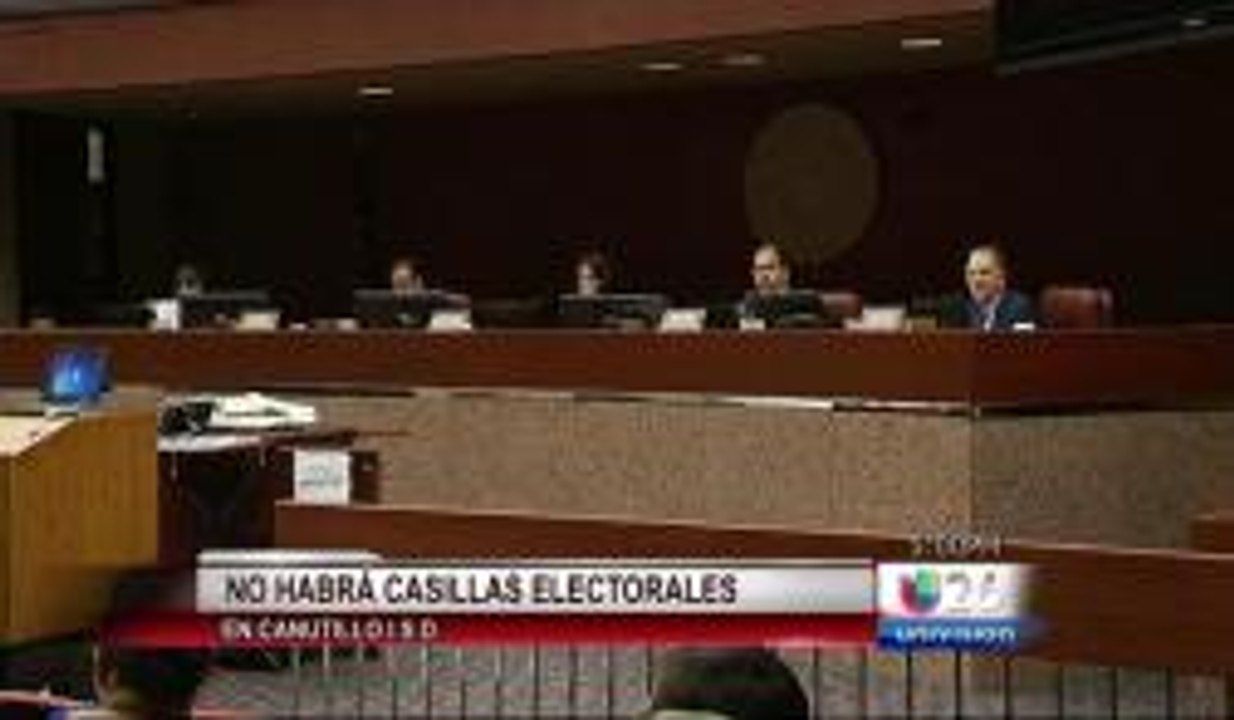 Ya no habrá casilla electoral en Canutillo ISD