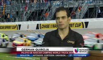 German Quiroja primer piloto mexicano que llega al Nascar