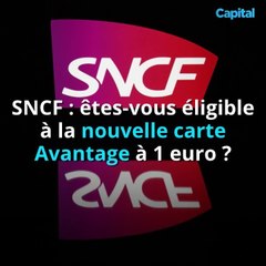 SNCF : êtes-vous éligible à la nouvelle carte Avantage à 1 euro ? (1)
