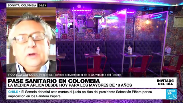 Rodrigo Córdoba: Pase sanitario en Colombia intenta proteger donde hay mayor riesgo de contagio