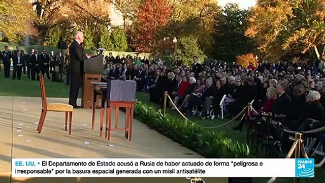 Promulgada la ley de infraestructuras en Estados Unidos por 1,2 billones de dólares