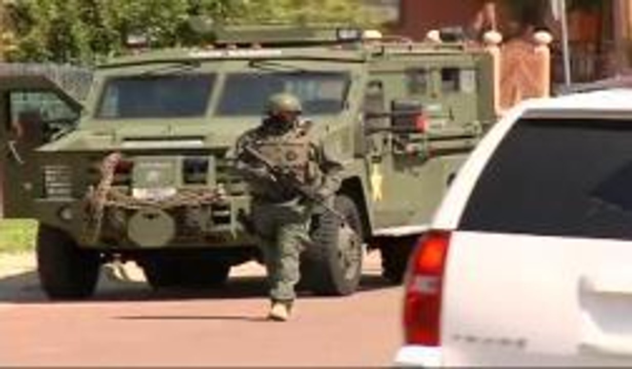 Raid Near A School