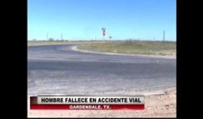 Un hombre fallece en un accidente vial
