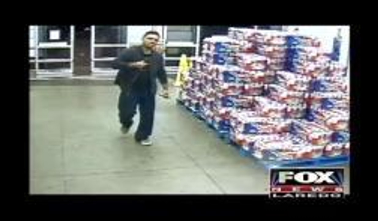 Walmart Robber in Pajamas