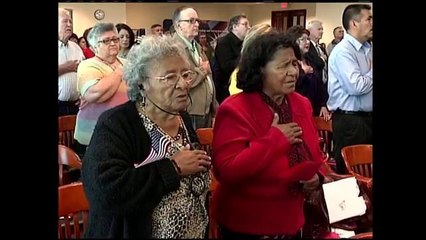 Se realizó una ceremonia de naturalización para 62 inmigrantes