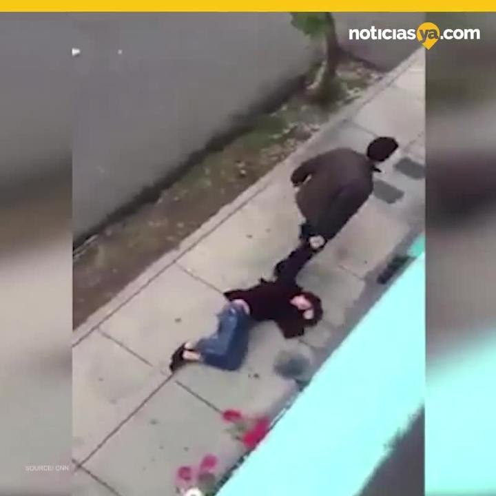 Arrastra a su esposa en Lima