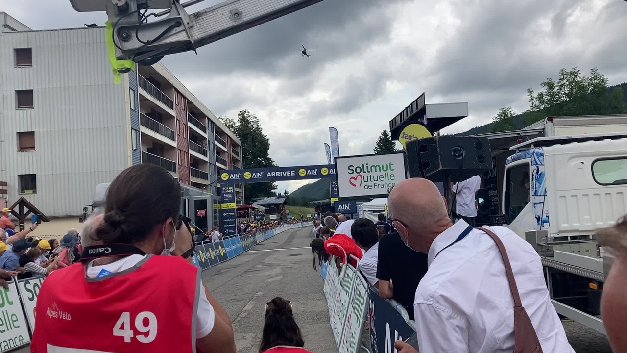 Tour de l'Ain 2021 : L'arrivée de la 3e étape
