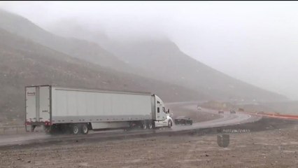 Accidentes por nieve en El Paso