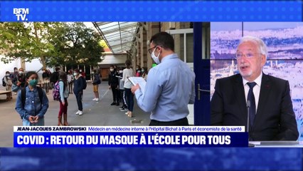 Covid: retour du masque à l'école pour tous - 14/11