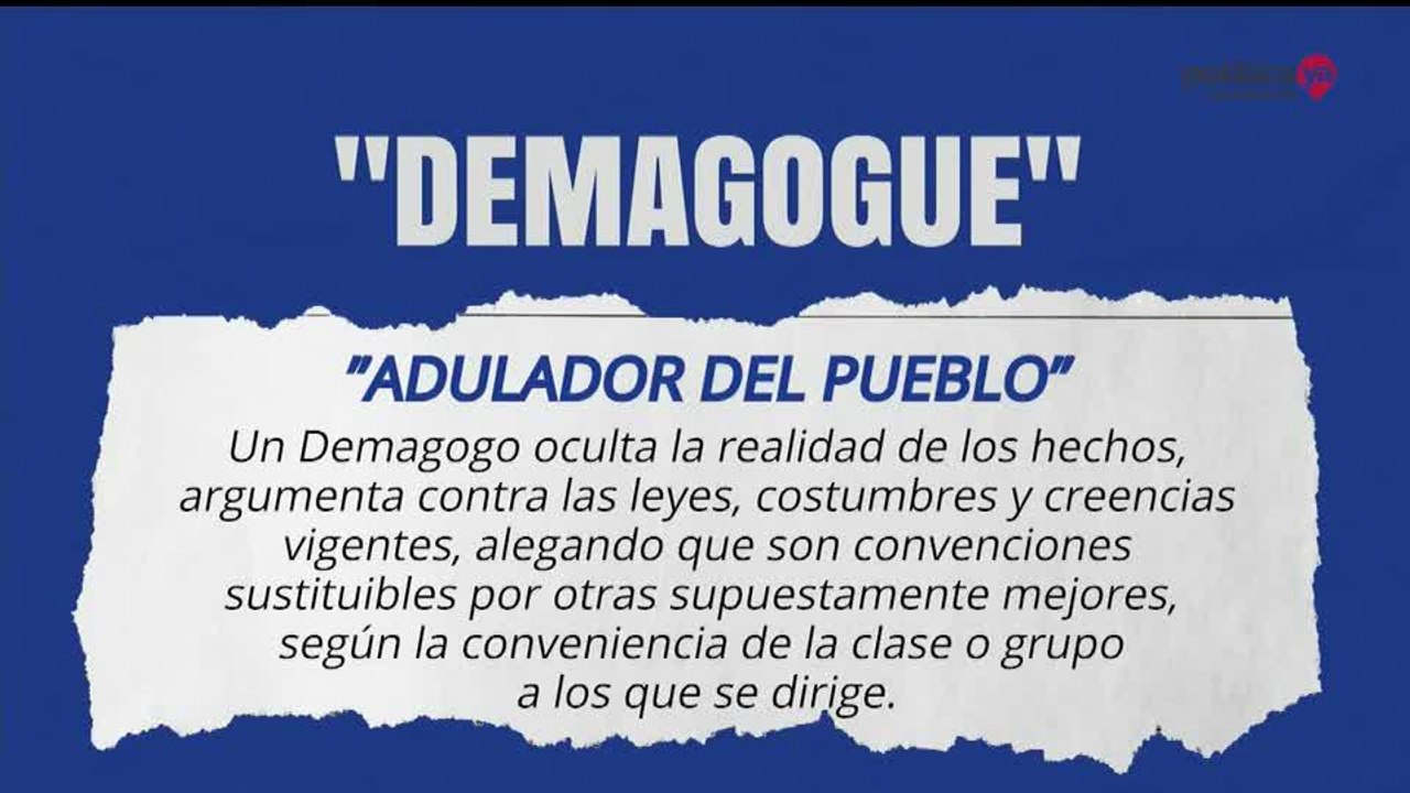 Aprende Ya - "Demagogue"
