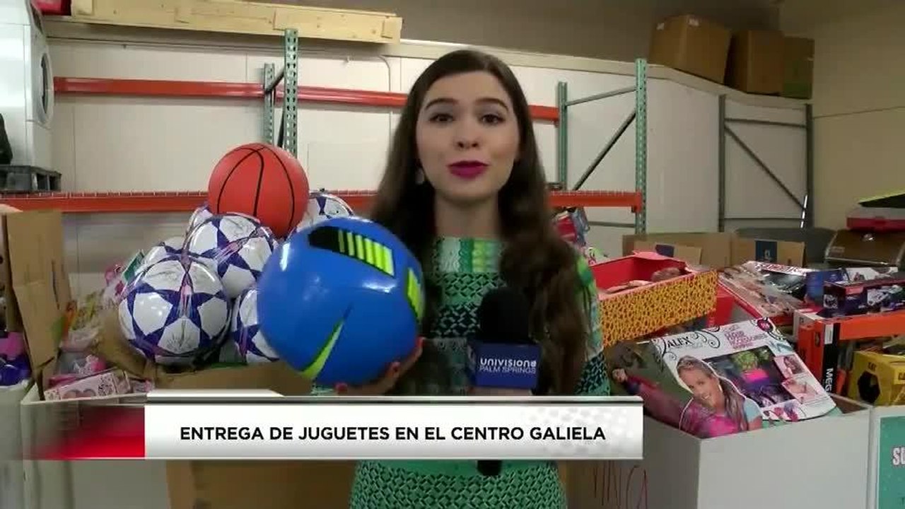 Recaudacion de juguetes Centro Galilea