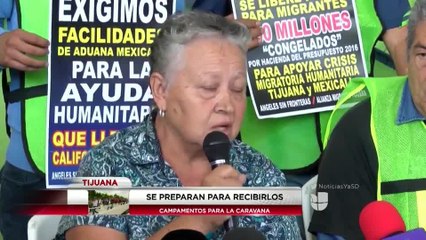 Tijuana prepara instalación de campamento para atender a migrantes