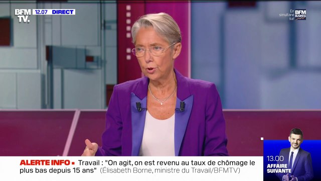 Élisabeth Borne: On demande aux entreprises de rattraper les écarts de salaires entre les hommes et les femmes
