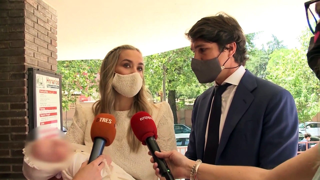 Así da los buenos días María Pombo a su hijo Martín