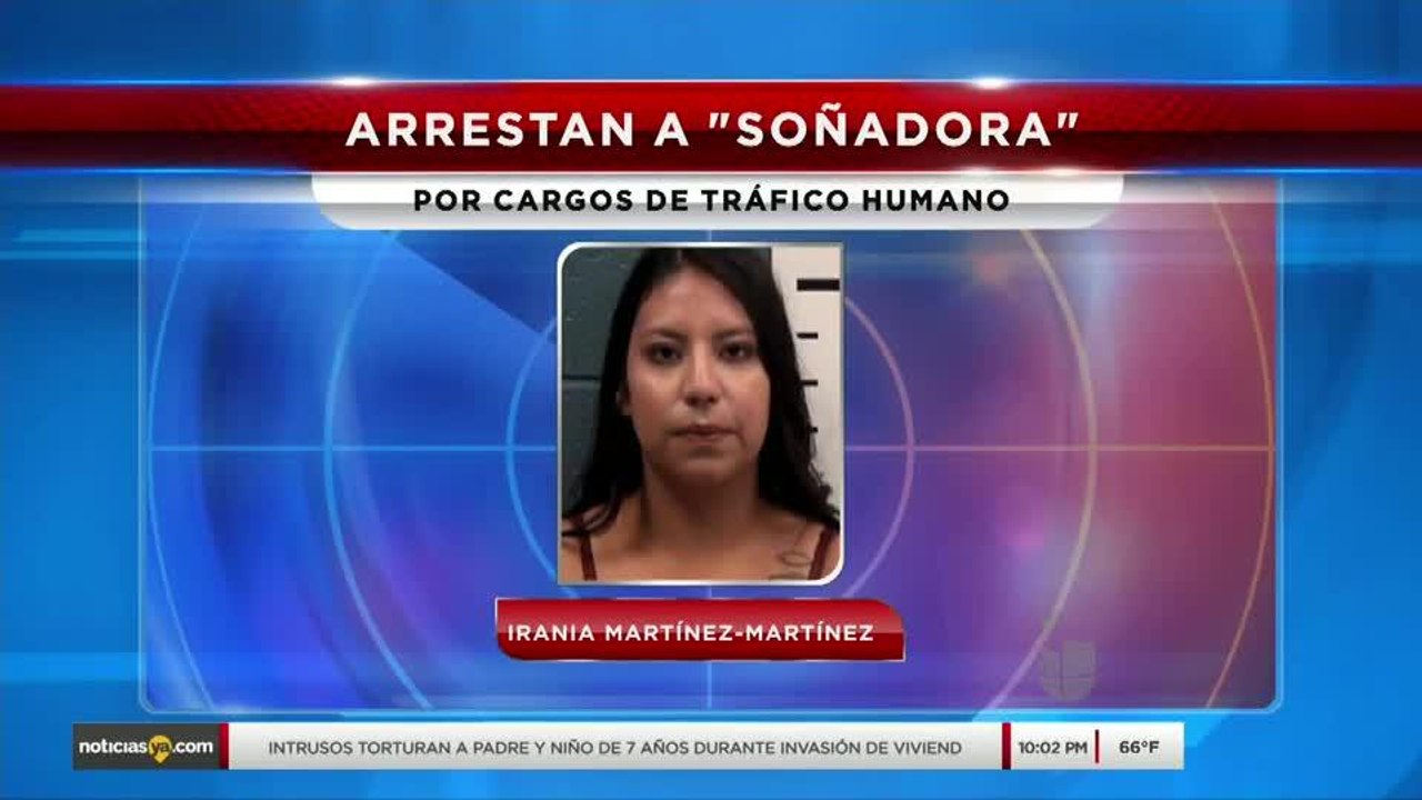 Arrestan soñadora