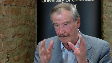VICENTE FOX HABLA SOBRE INMIGRACION Y ELECCIONES EN MEXICO