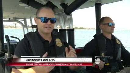 Interceptor patrulla costa de San Diego