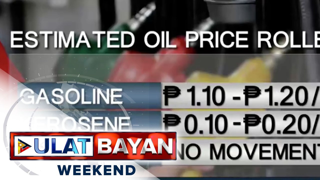 Panibagong bawas-presyo sa produktong petrolyo, ipatutupad sa papasok na Linggo