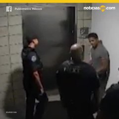 Policías golpean a hombre desarmado durante detención