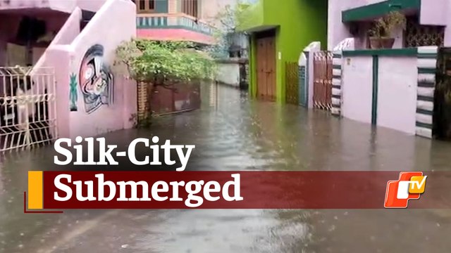 Heavy Rainfall Causes Severe Waterlogging In Berhampur