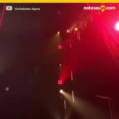 Momento de la brutal caída de acróbata de Cirque du Soleil