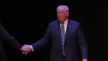 Donald Trump en mitin en Portland